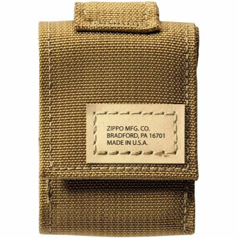 Чехол Zippo 48401 для широкой зажигалки, нейлон, с фиксатором на ремень, песочный